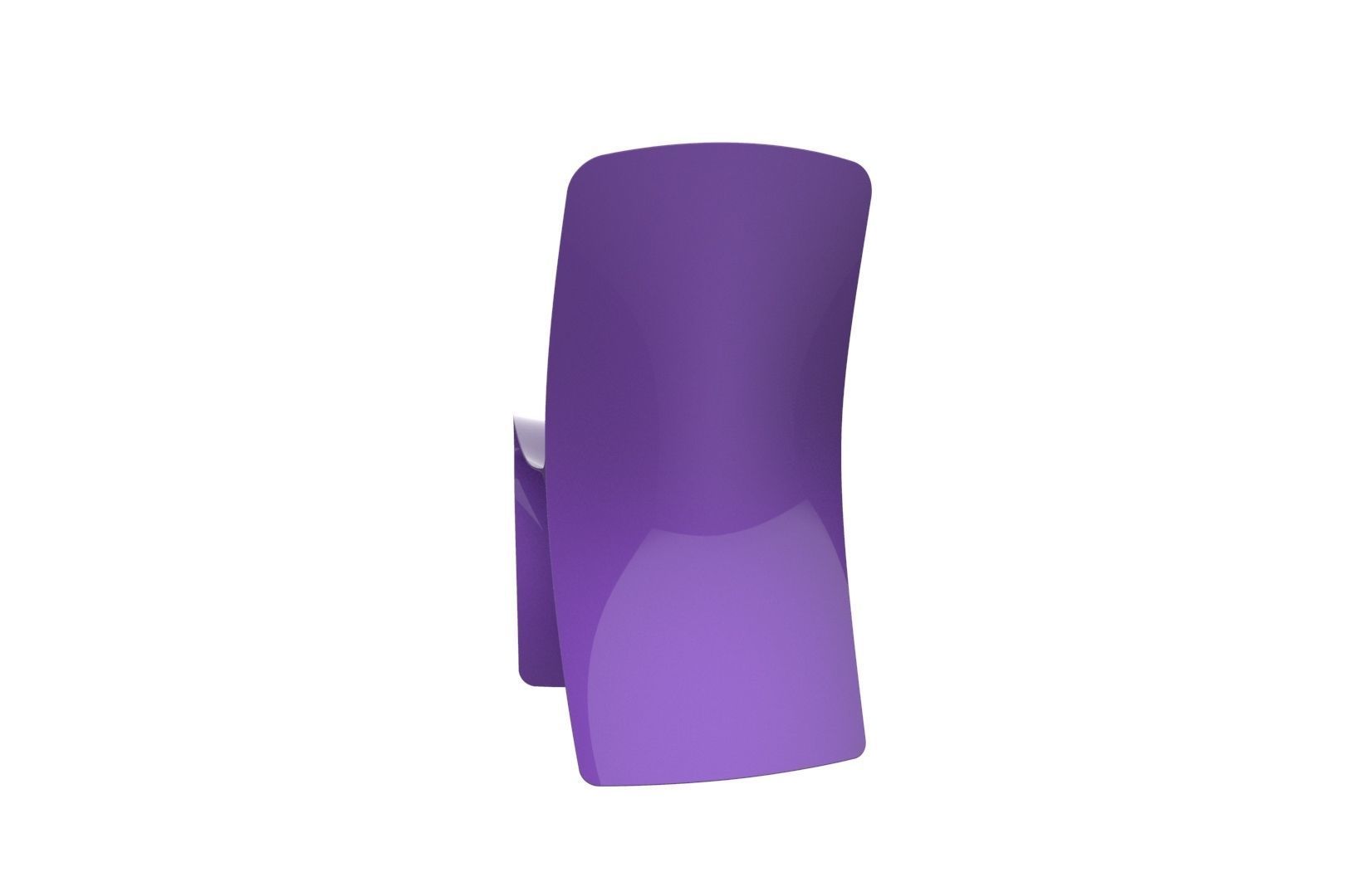 Plastic Chair concept 3D print model_27