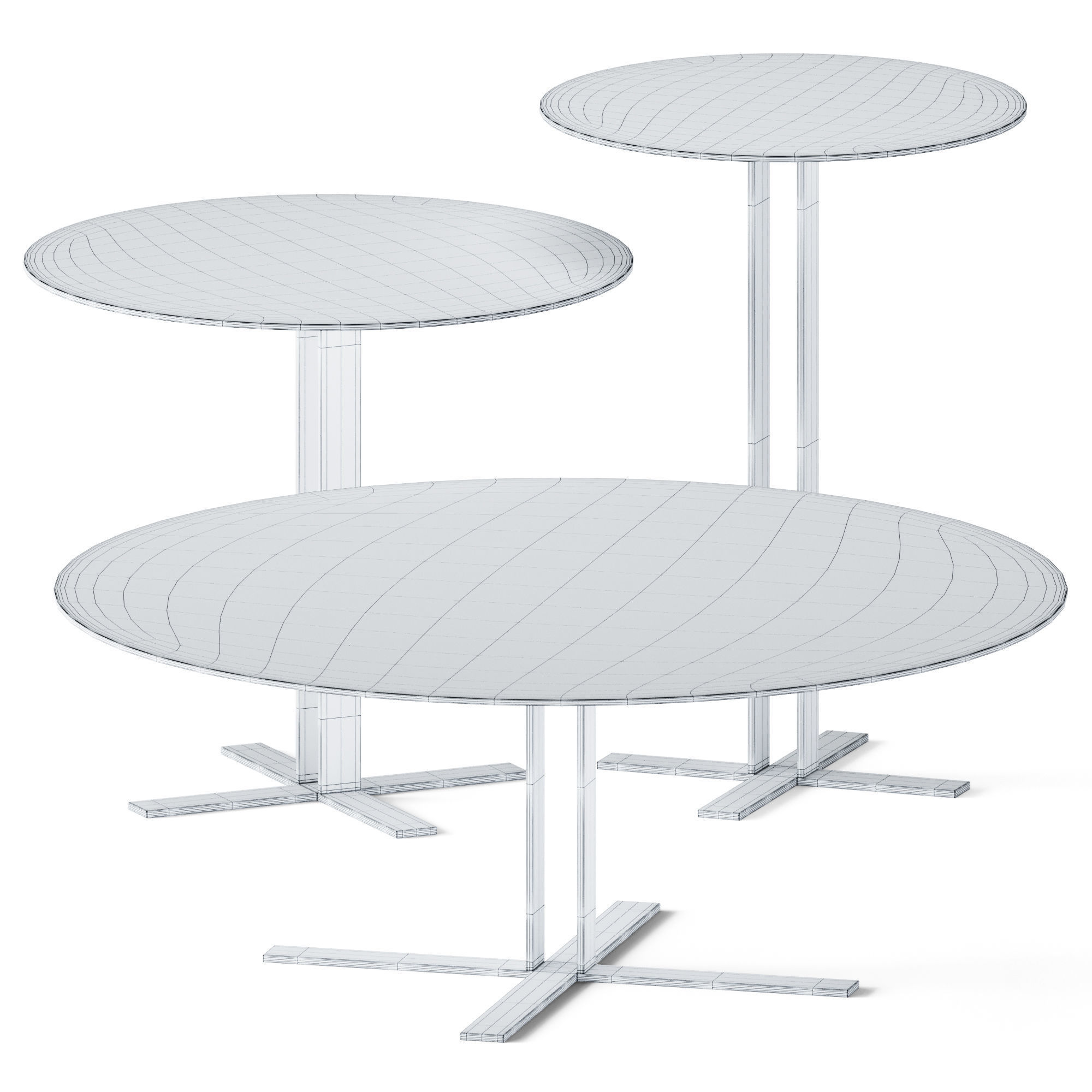 Coffee Table Piu by Saba Italia 3D model_2