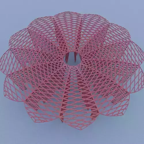 Parametric stand park 3D model