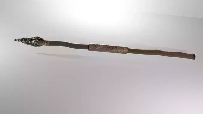 stone spear 3D model
