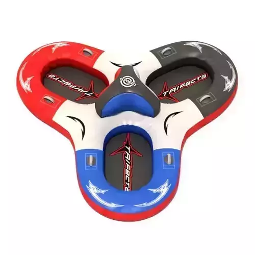 Inflatable Aqua Park Boat 3D model