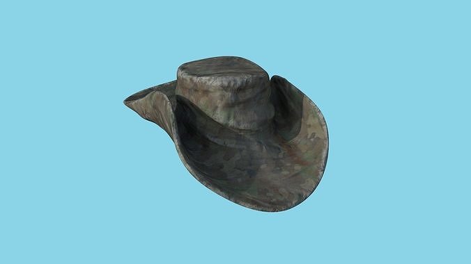 Ranger - Hunter Hat - Character Fashion Design Low-poly 3D model