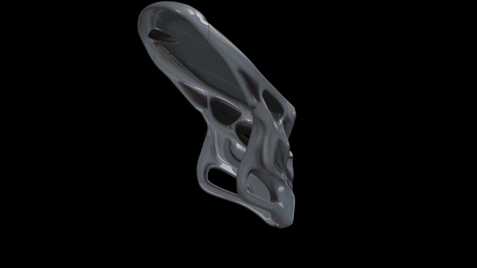 predator cosplay mask 3D print model_5