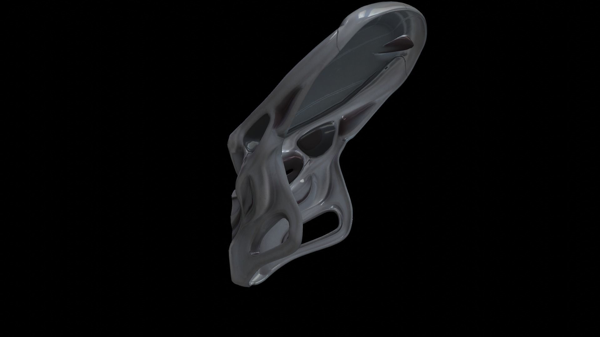 predator cosplay mask 3D print model_3