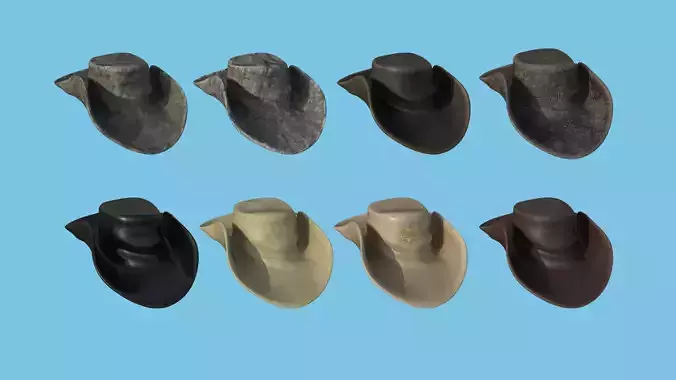 Folded Hat Collection - Character Fashion Design 