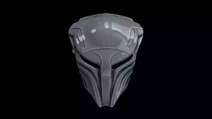 predator cosplay mask 3D print model