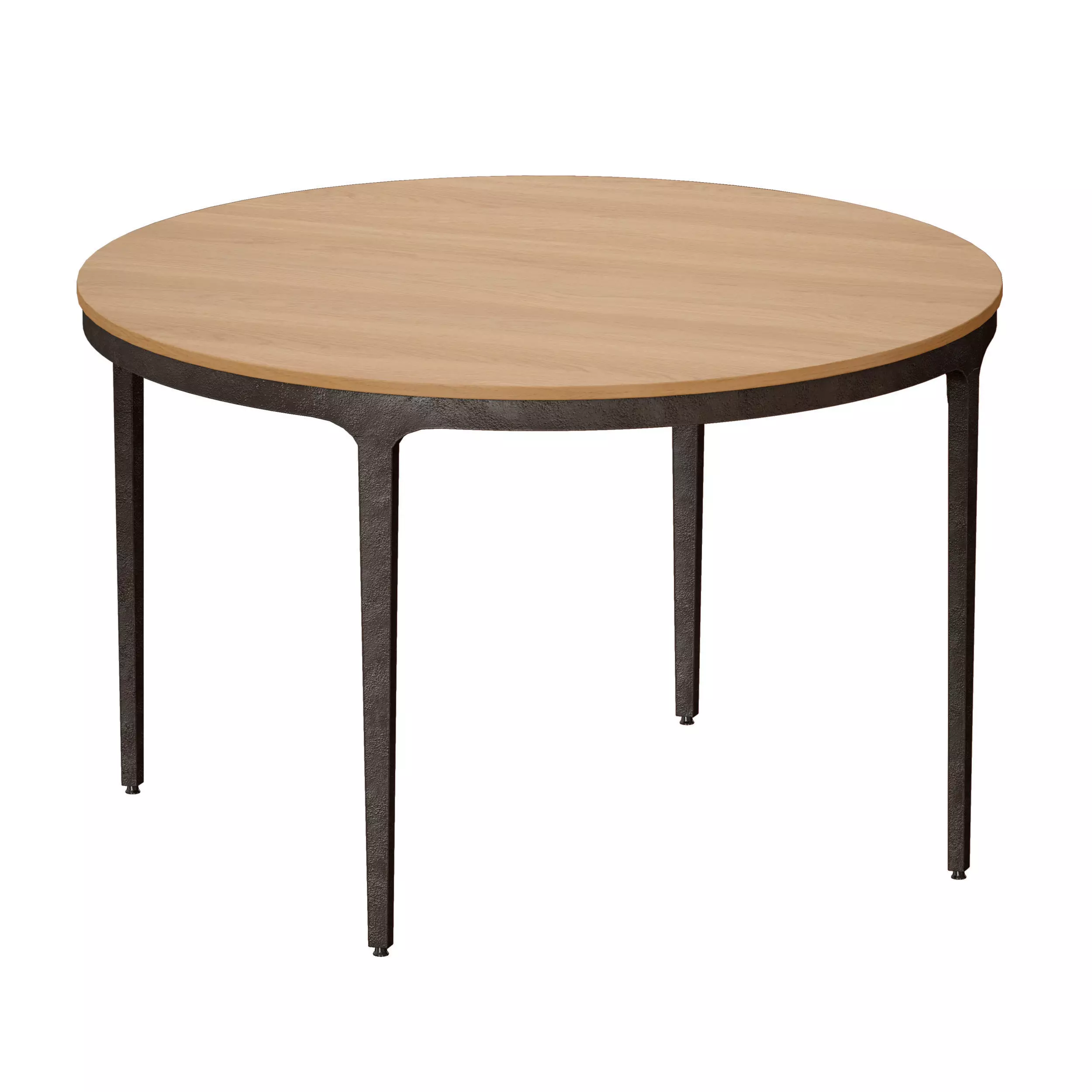 Maceo Dining Table Crate and Barrel Low-poly 3D model_0