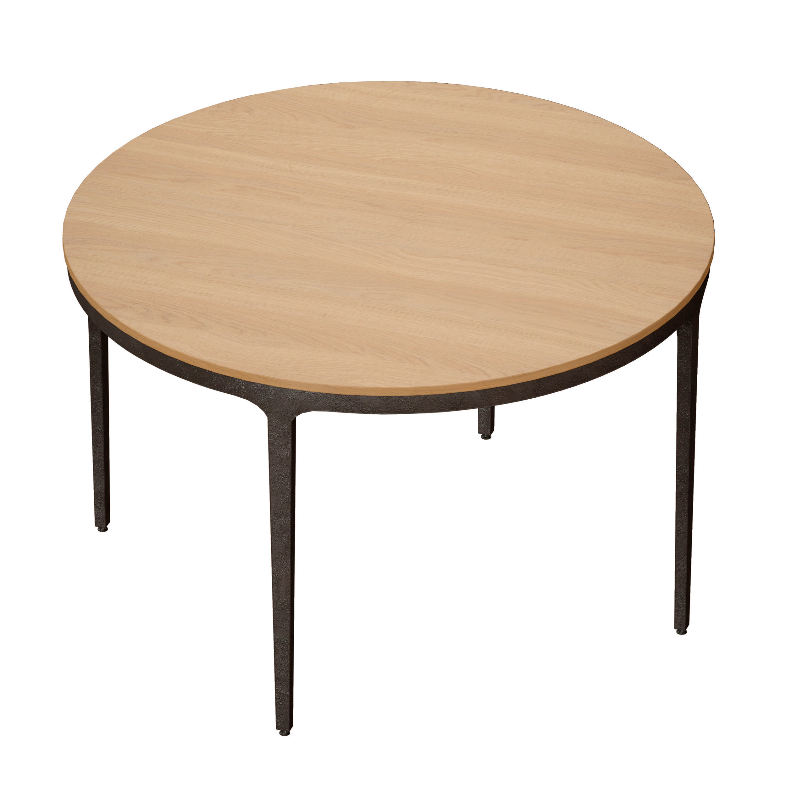 Maceo Dining Table Crate and Barrel Low-poly 3D model_3