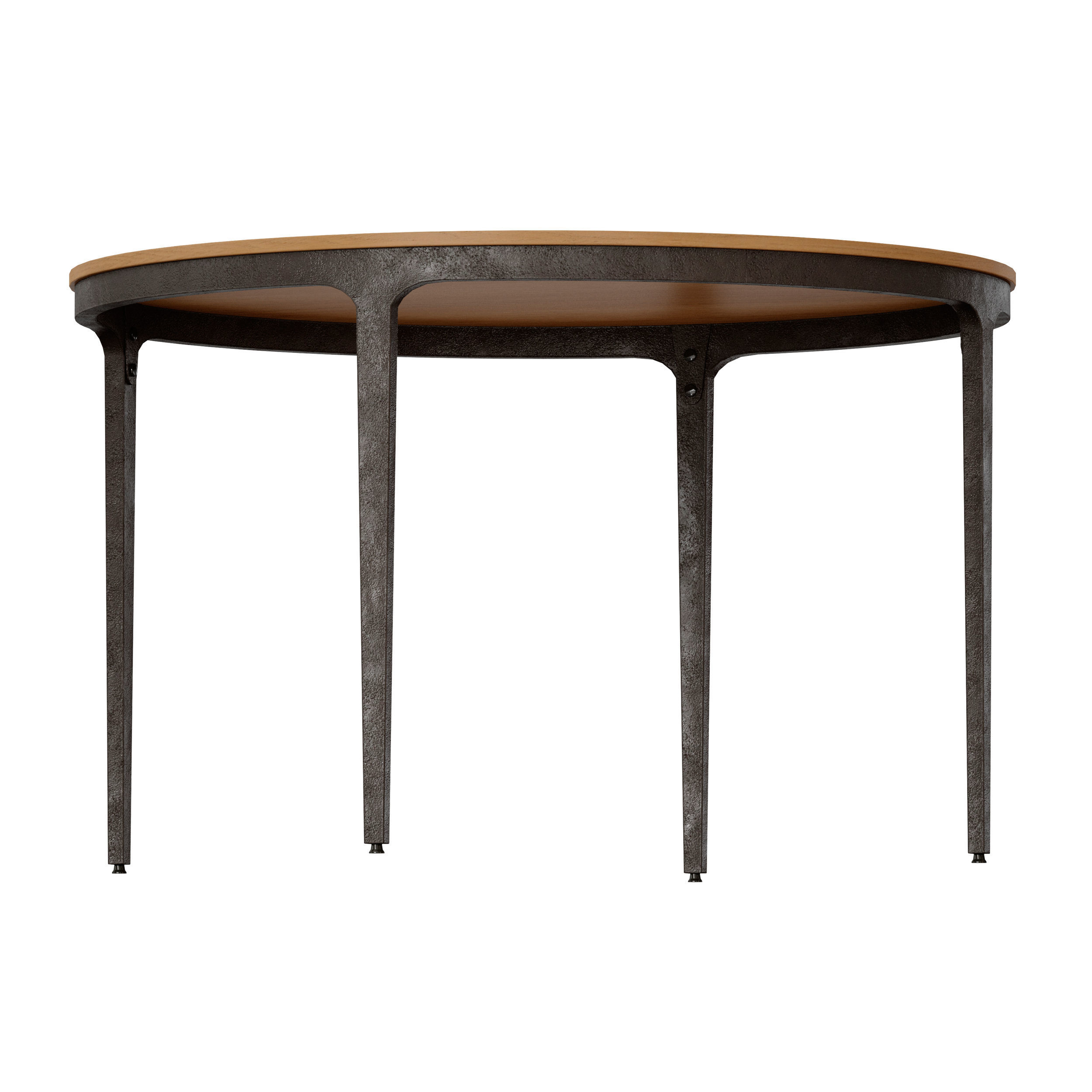 Maceo Dining Table Crate and Barrel Low-poly 3D model_2