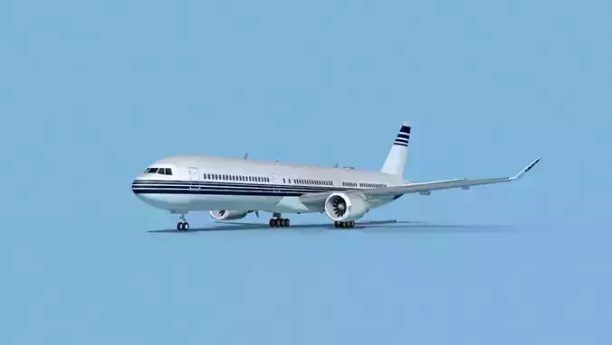Boeing 767-400 Corporate 1 3D model
