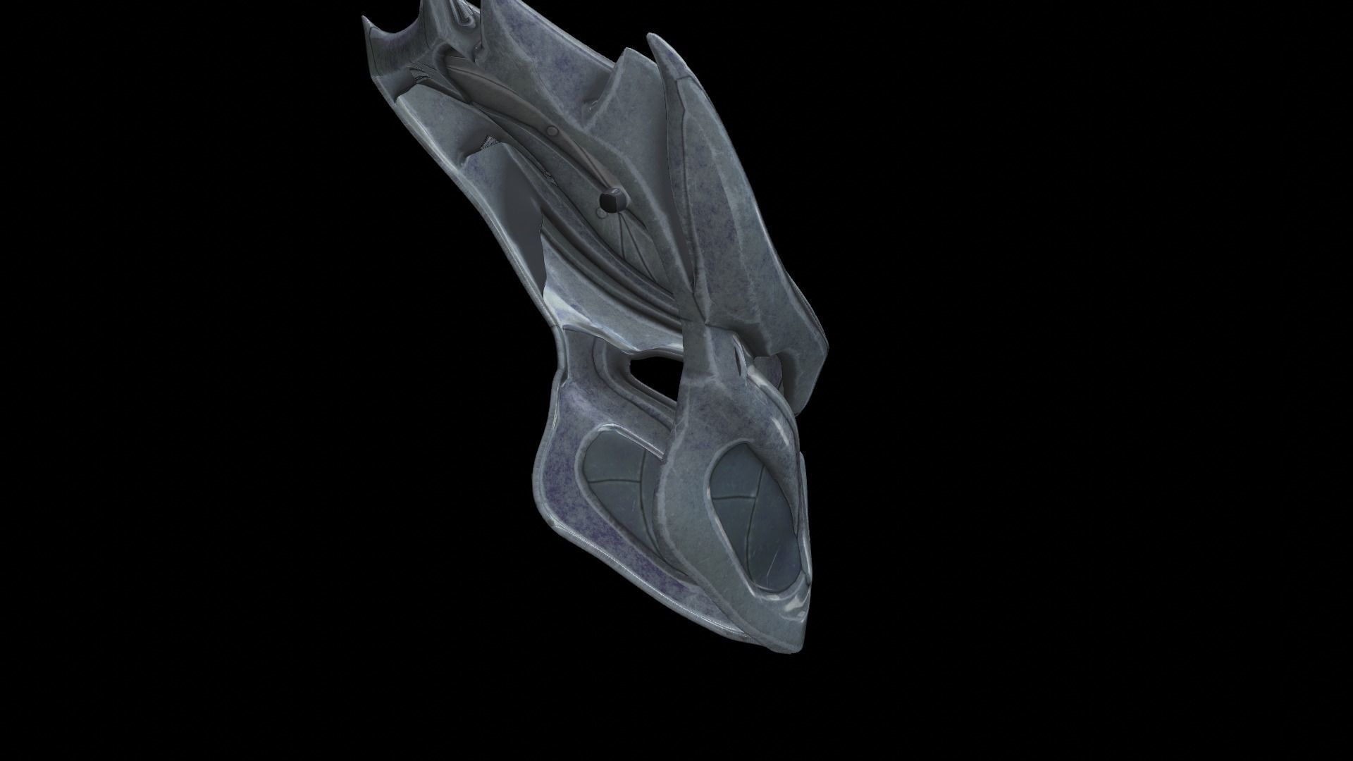 predator cosplay mask 3D print model_5