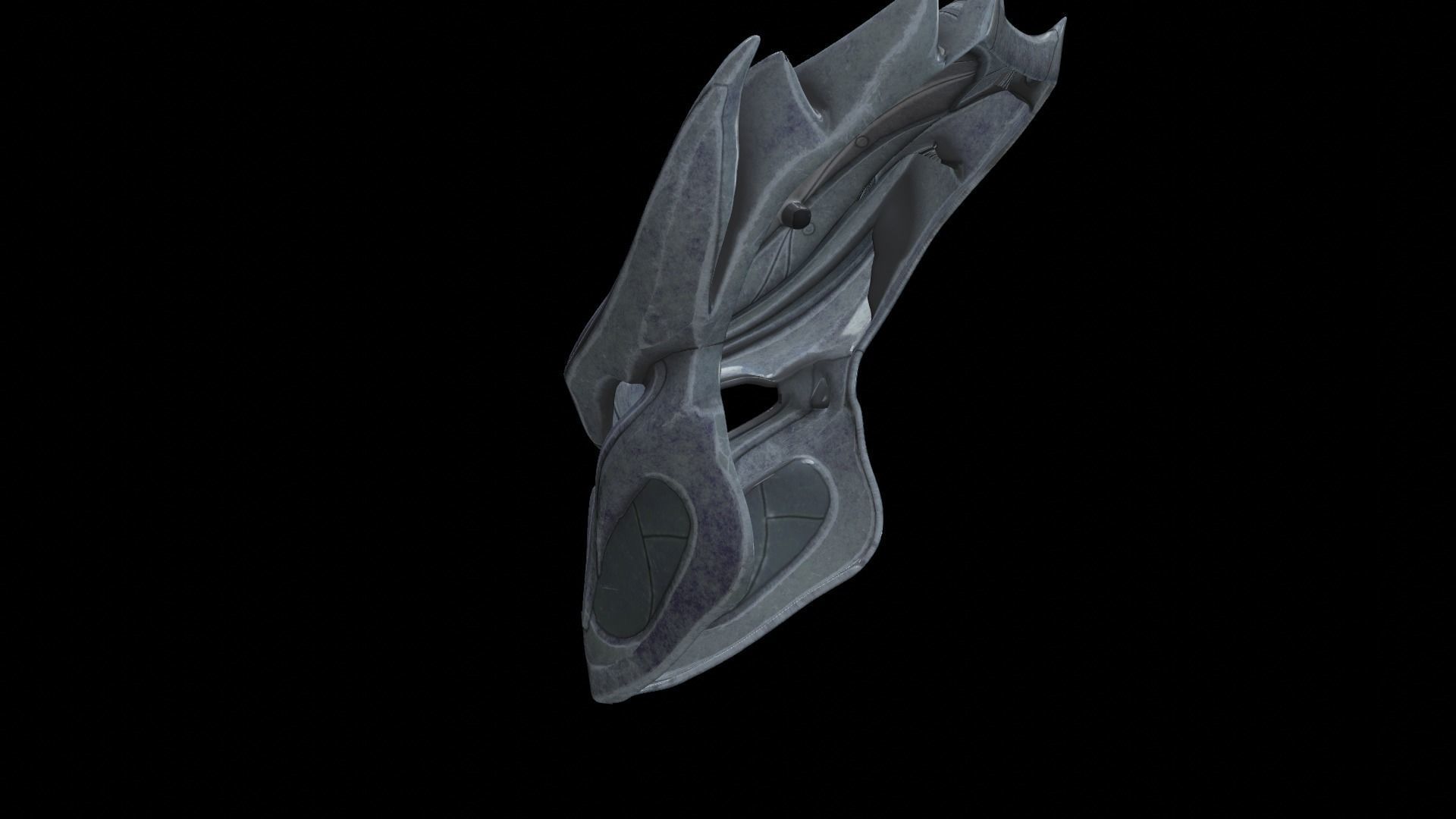 predator cosplay mask 3D print model_3