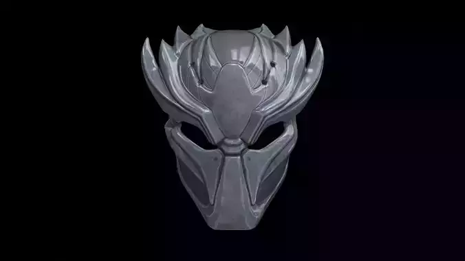 predator cosplay mask 3D print model