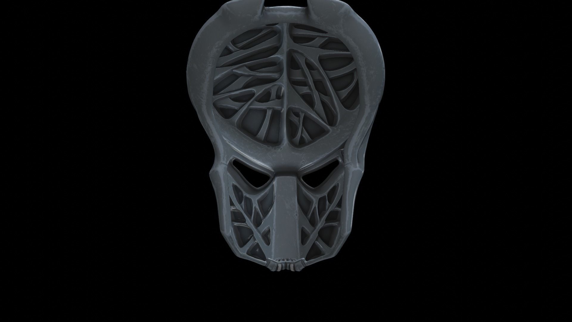 predator cosplay mask 3D print model_4