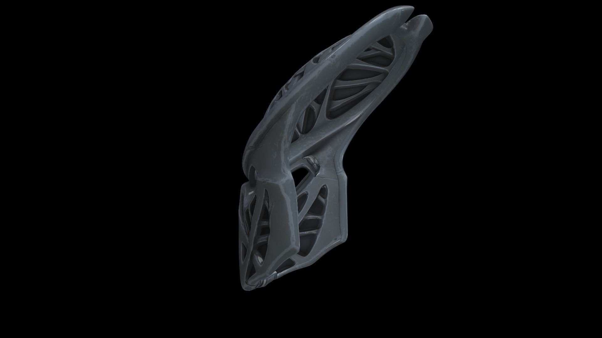 predator cosplay mask 3D print model_3