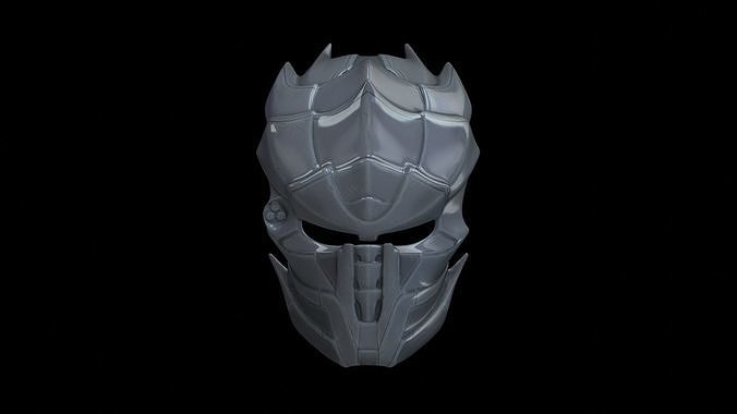 predator cosplay mask 3D print model