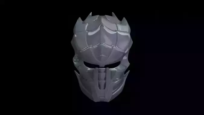 predator cosplay mask 3D print model