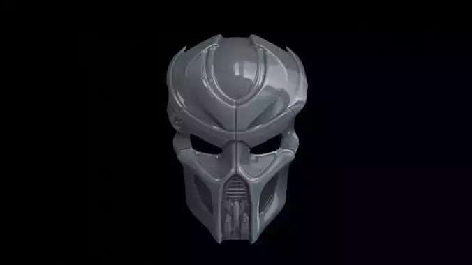 predator cosplay mask 3D print model