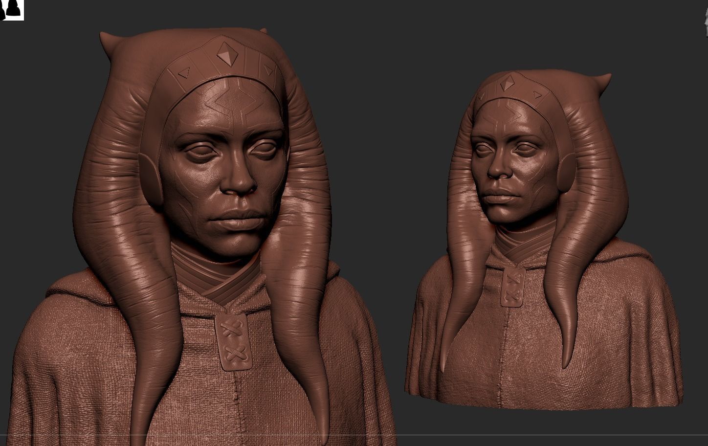 Ahsoka Tano Rosario Dawson 3D print model_22