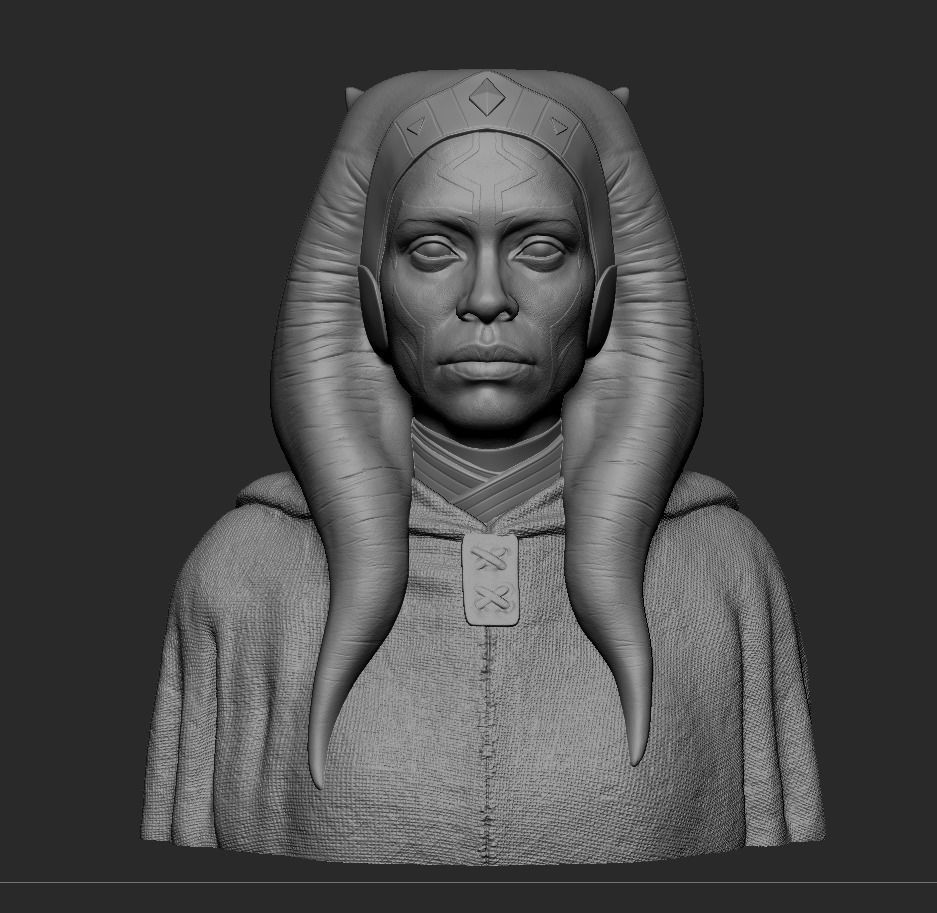 Ahsoka Tano Rosario Dawson 3D print model_7