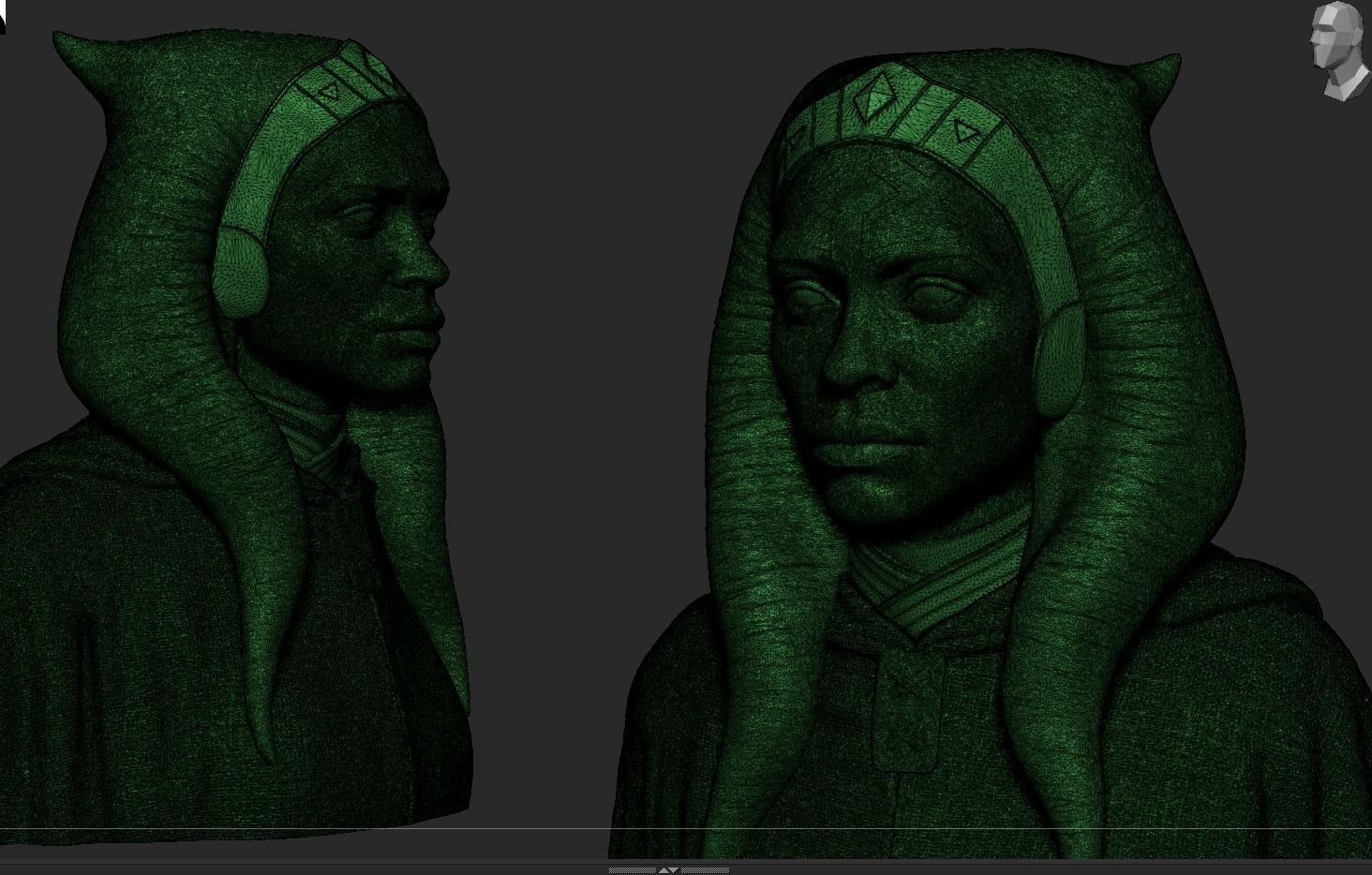 Ahsoka Tano Rosario Dawson 3D print model_23