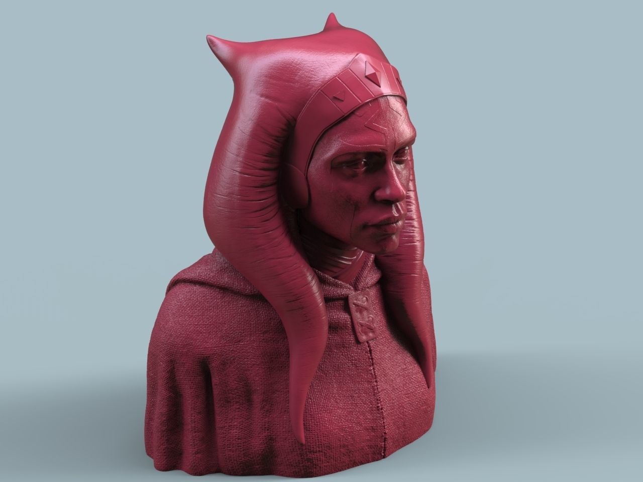 Ahsoka Tano Rosario Dawson 3D print model_3