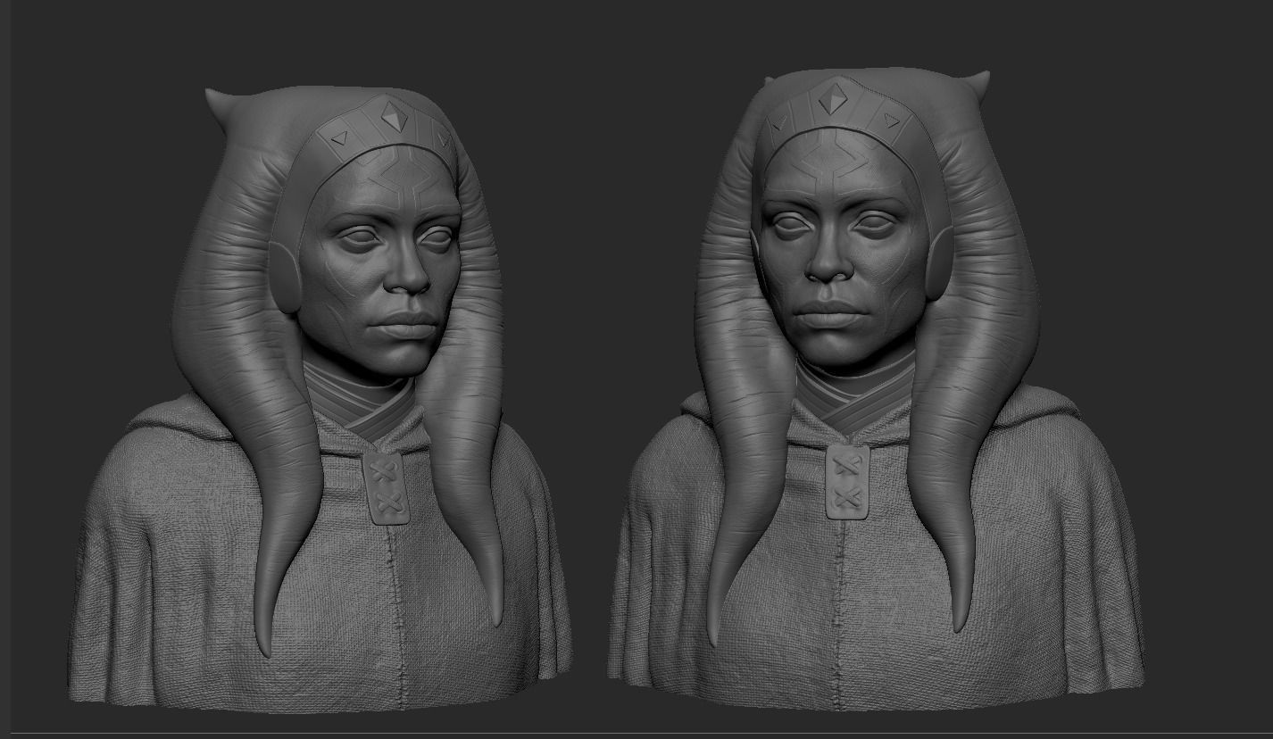 Ahsoka Tano Rosario Dawson 3D print model_19
