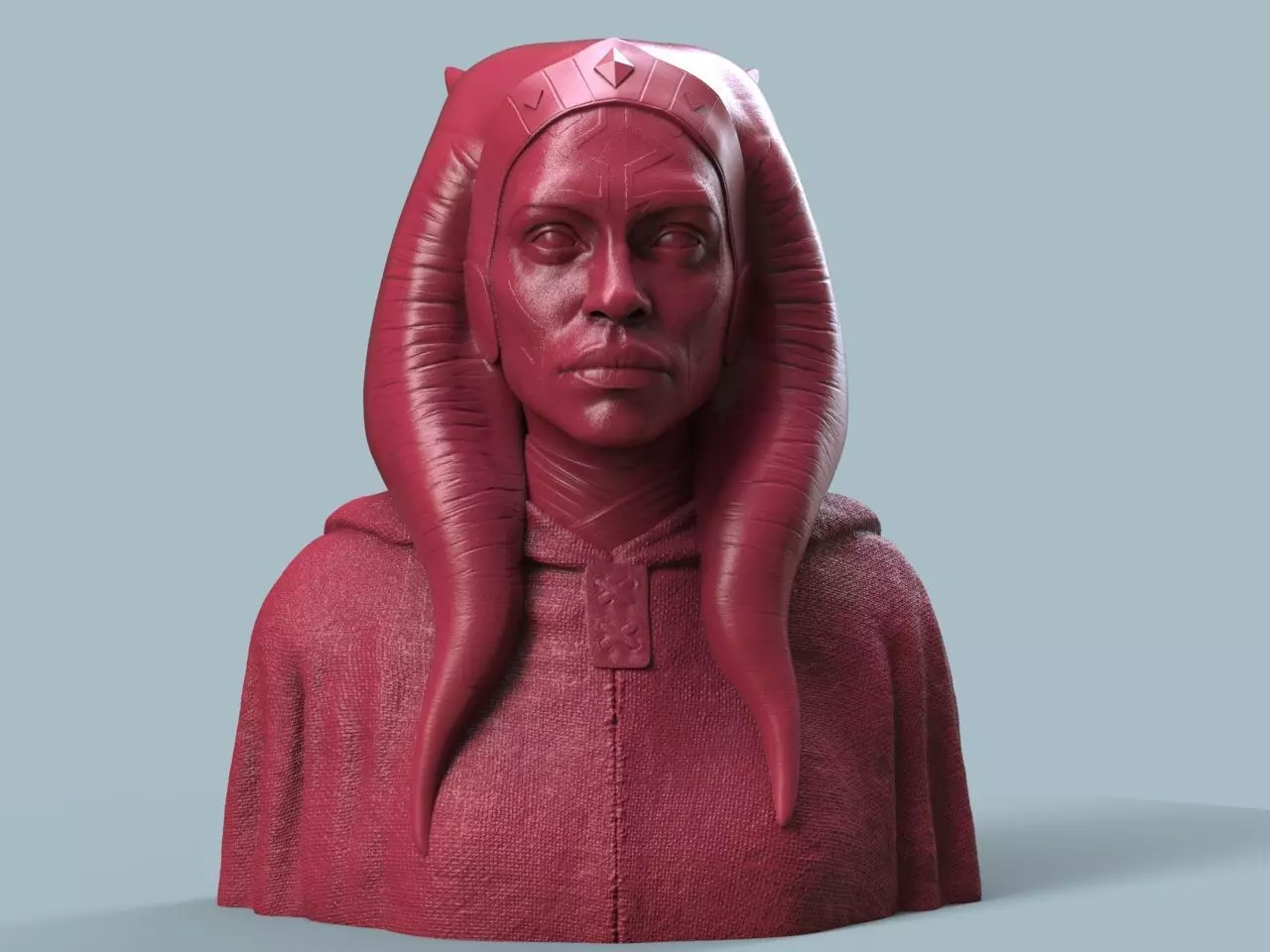 Ahsoka Tano Rosario Dawson 3D print model_0