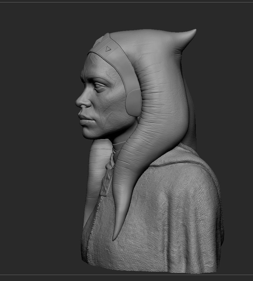 Ahsoka Tano Rosario Dawson 3D print model_9
