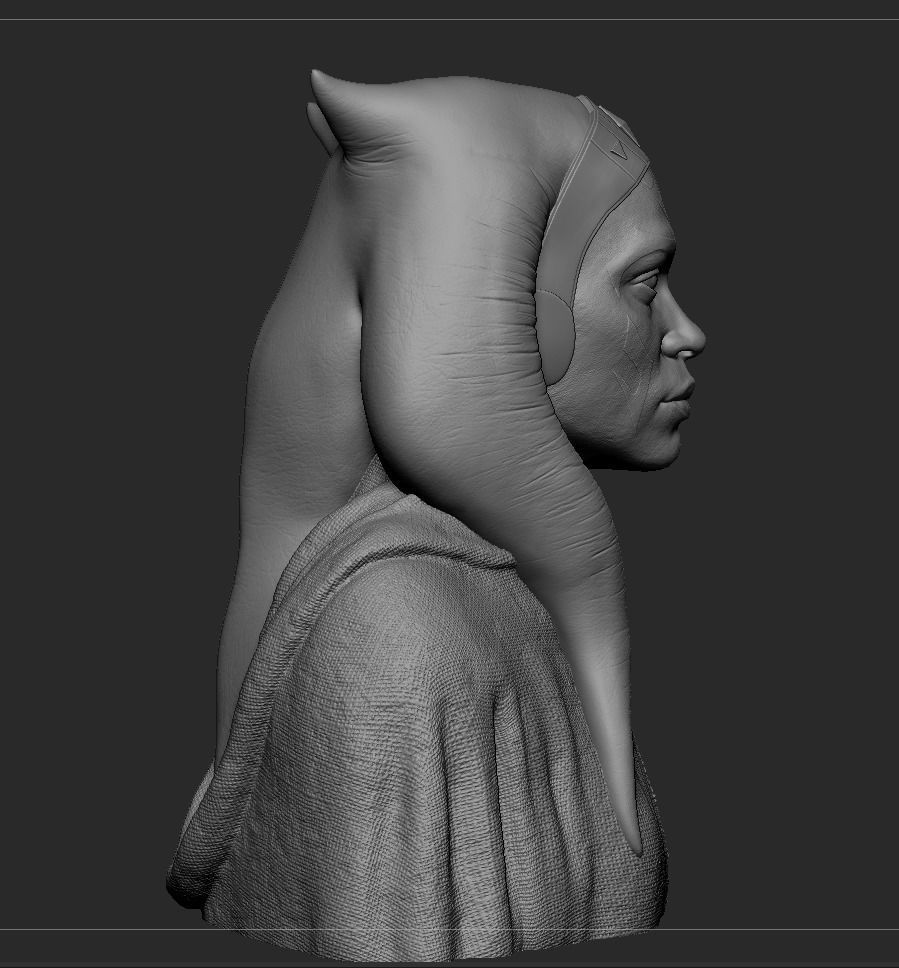 Ahsoka Tano Rosario Dawson 3D print model_14