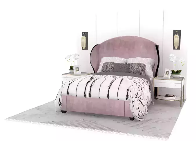 Kay Wingback Bedroom