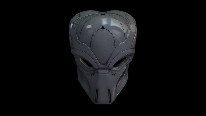 predator cosplay mask 3D print model