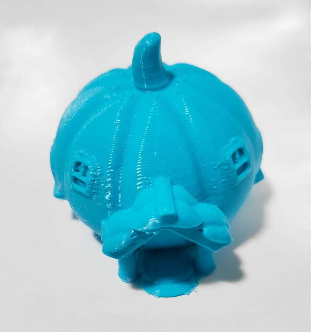 Gnome Pumpkin House 3D print model_8