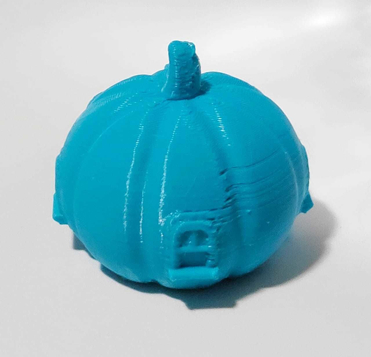 Gnome Pumpkin House 3D print model_5