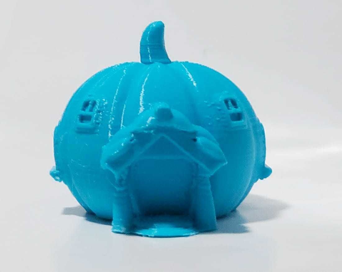 Gnome Pumpkin House 3D print model_3