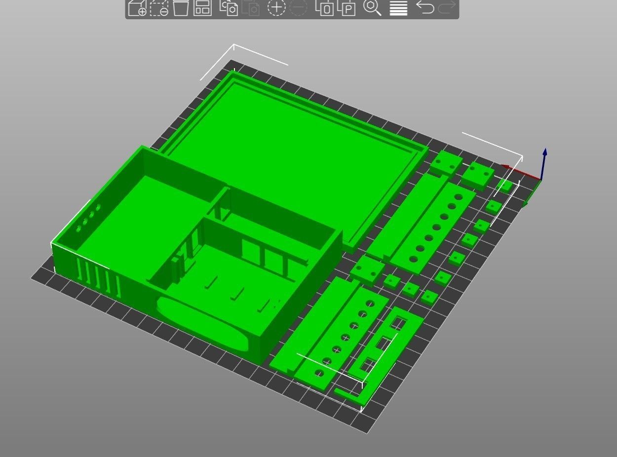 esp8266 or esp32 indoor outdoor box 3D print model_7