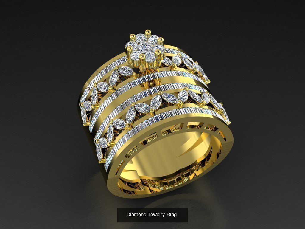 92 JEWELRY RINGS COLLECTION _122