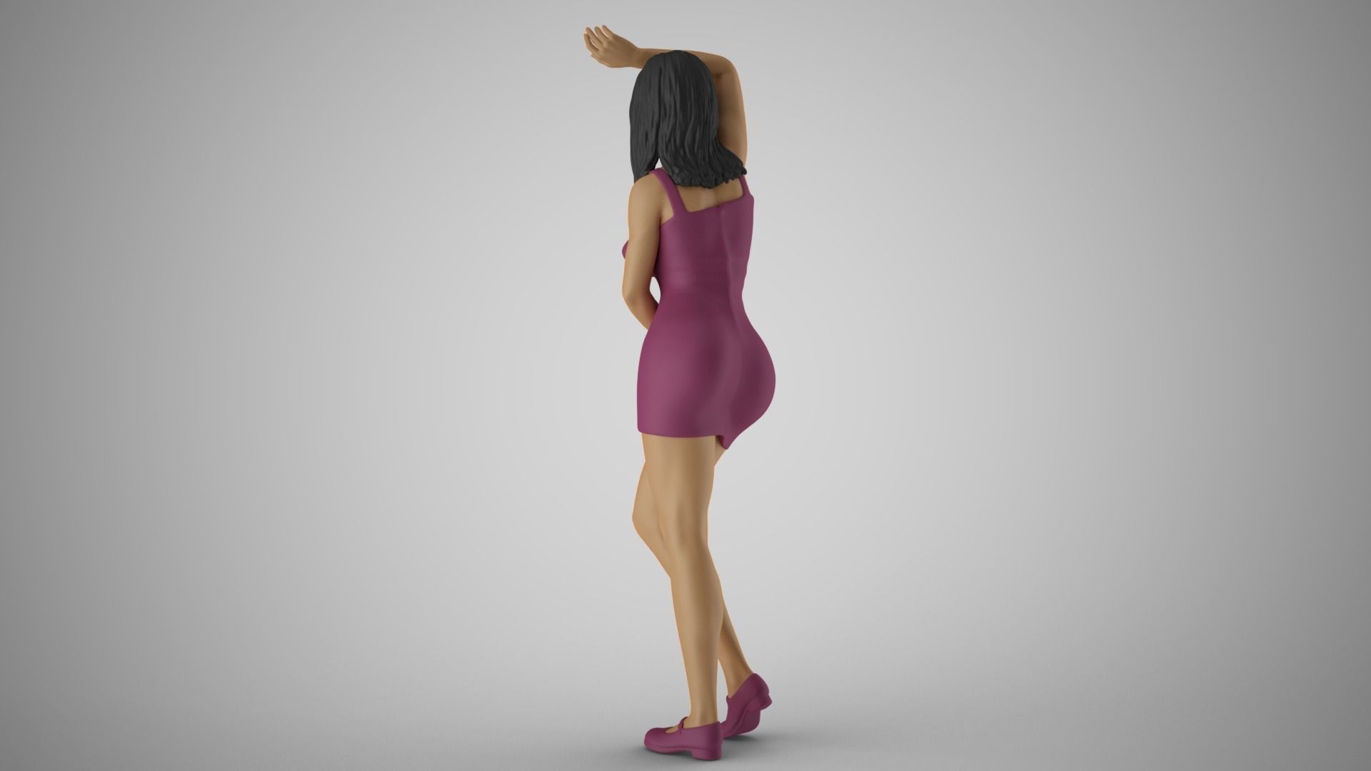 New Girl in Town 3D print model_6