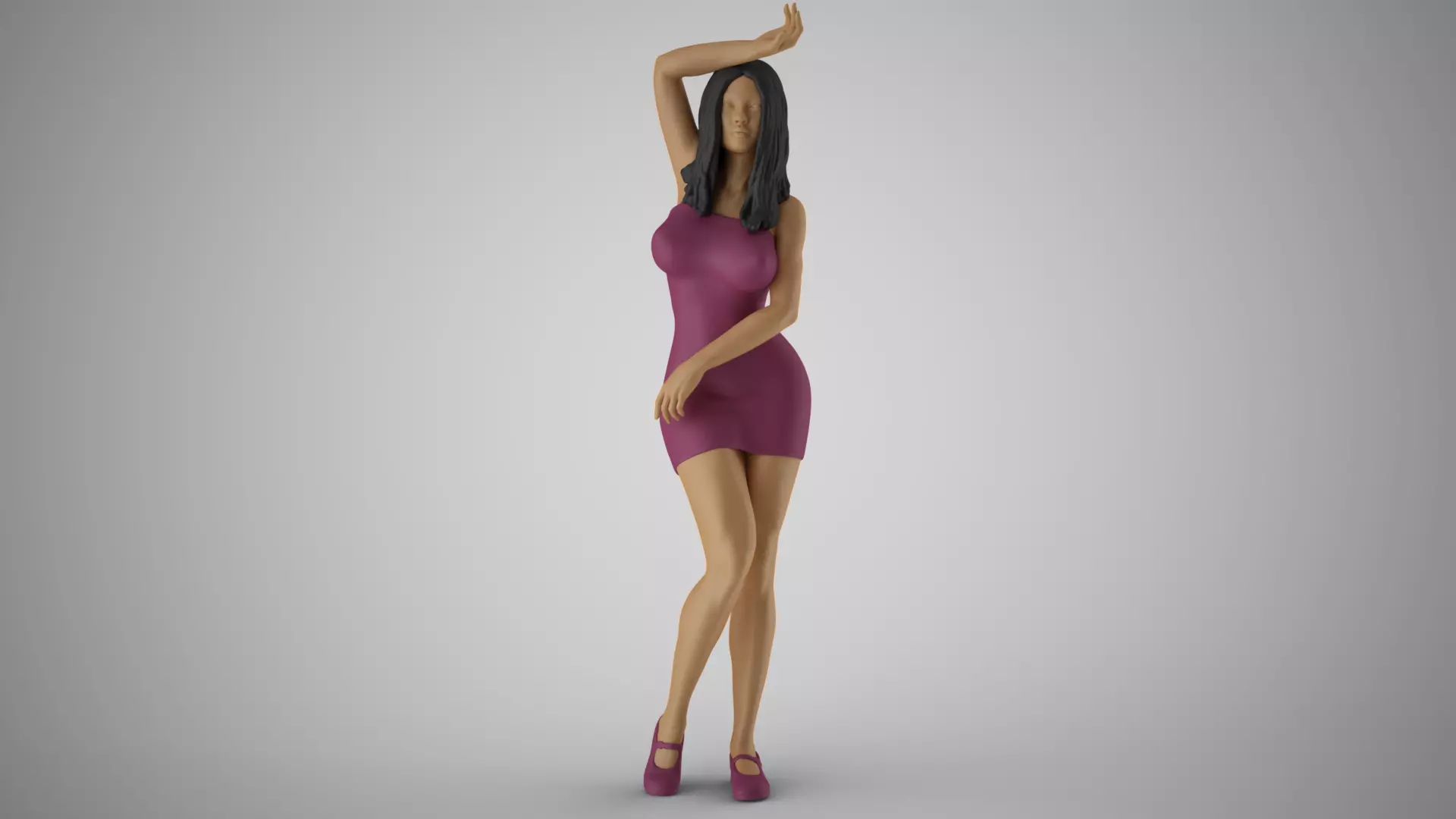 New Girl in Town 3D print model_0