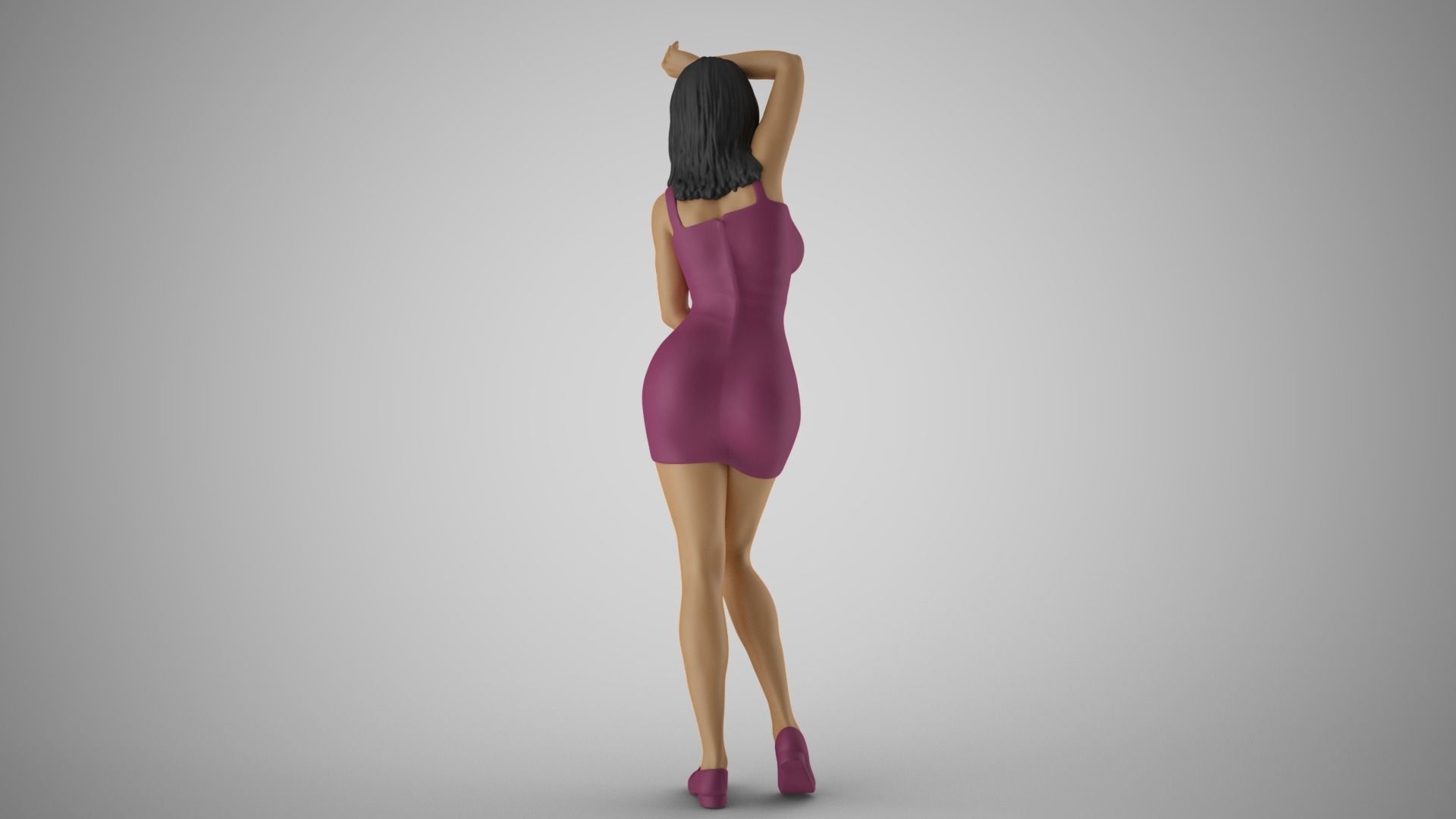 New Girl in Town 3D print model_7