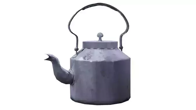 Chai Kettle LP Low-poly 3D model