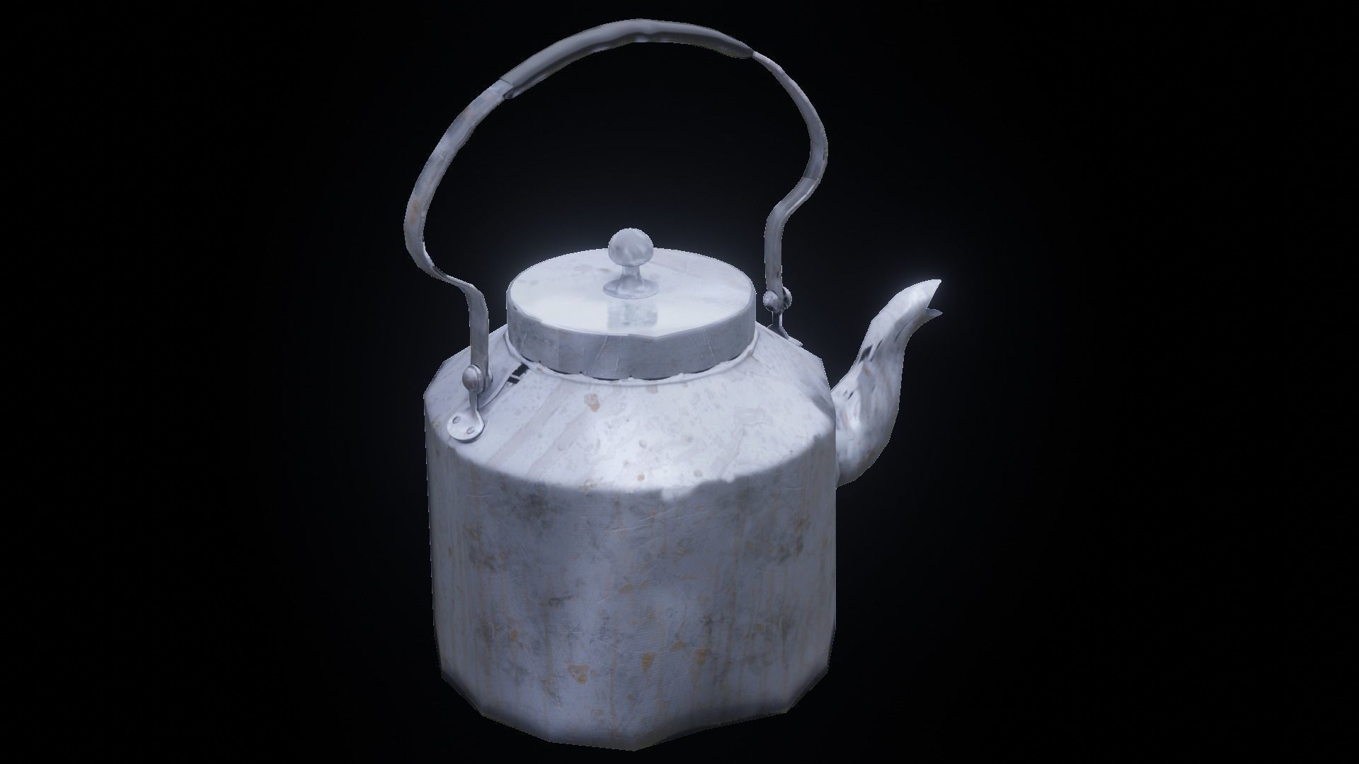 Chai Kettle LP Low-poly 3D model_2