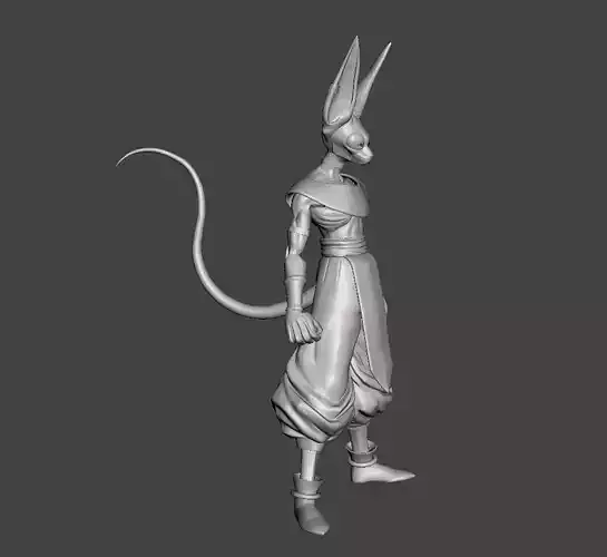 Beerus God of Destruction 3D Model
