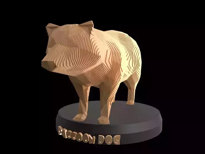 Parametric Raccoon Dog