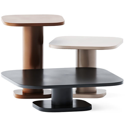 Coffee Table Matera by Baxter 3D model