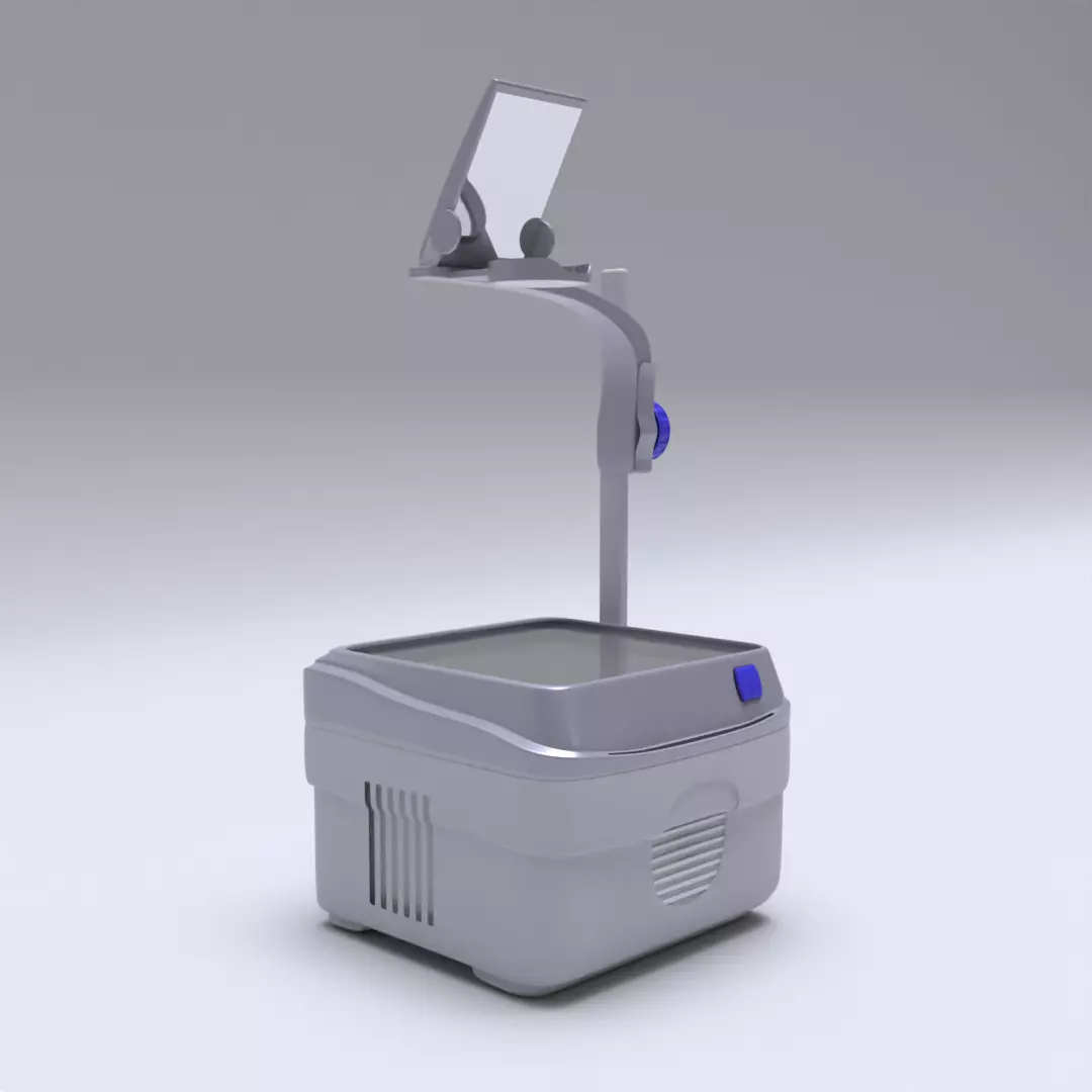 Overhead Projector 3D model_0
