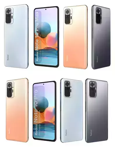 Xiaomi Redmi Note 10 Pro And Max