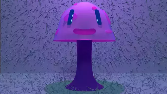 Fluorescent Mushroom