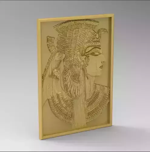 Queen nitocris STL Reliefs for CNC machines