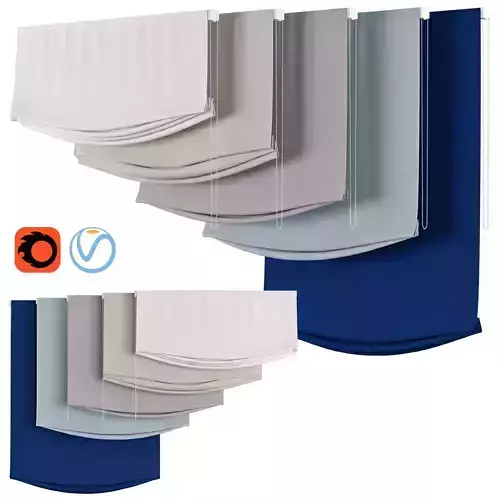 Roman Curtains 59 Loom Decor Classic Linen Relaxed Roman Shade